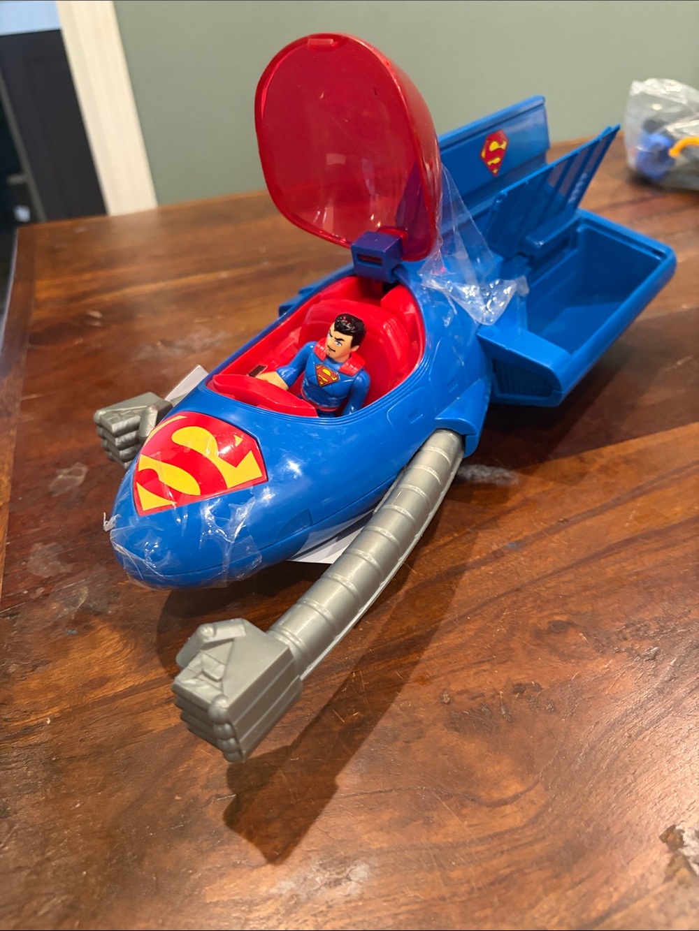 DC Multiverse 5-inch Super Powers Supermobile Action Figure Vehicle
 - Kids Toys
